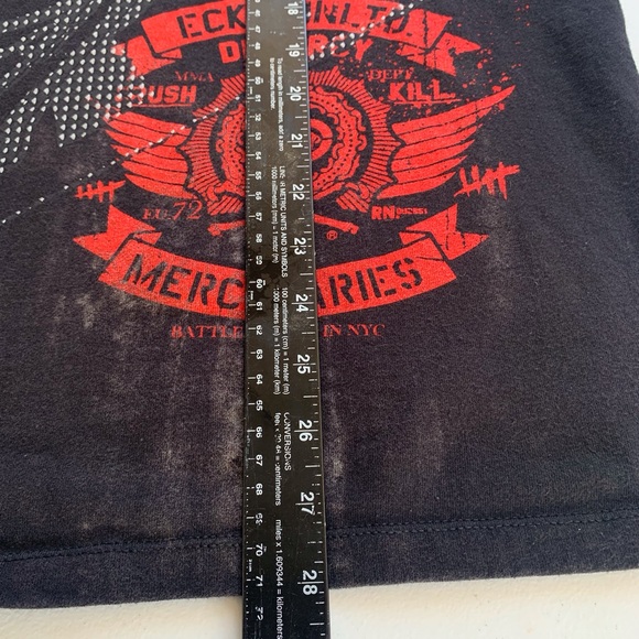 Vintage Y2K Ecko Unltd Destroy Mercenaries T-shirt Size L - Picture 8 of 9